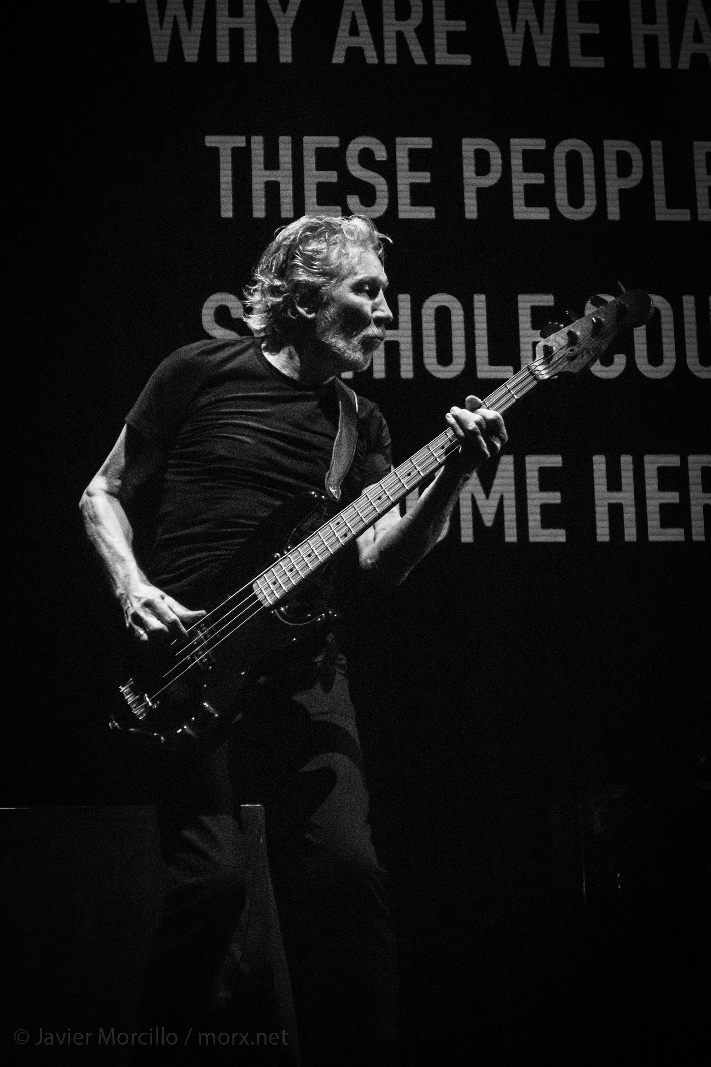 Roger Waters en Palau Sant Jordi de Barcelona foto © Javier Morcillo Padilla