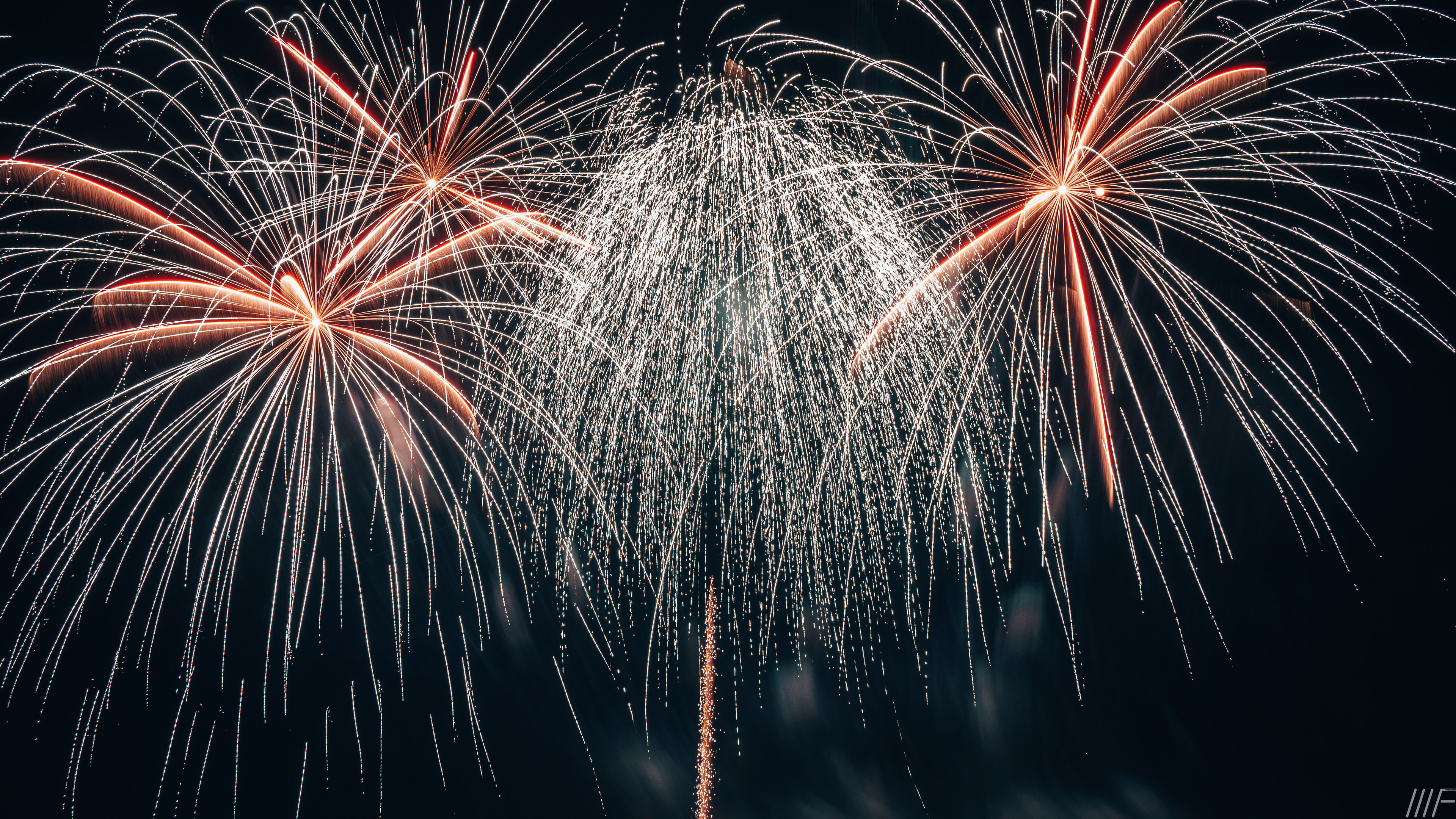 Feuerwerk Volksfest