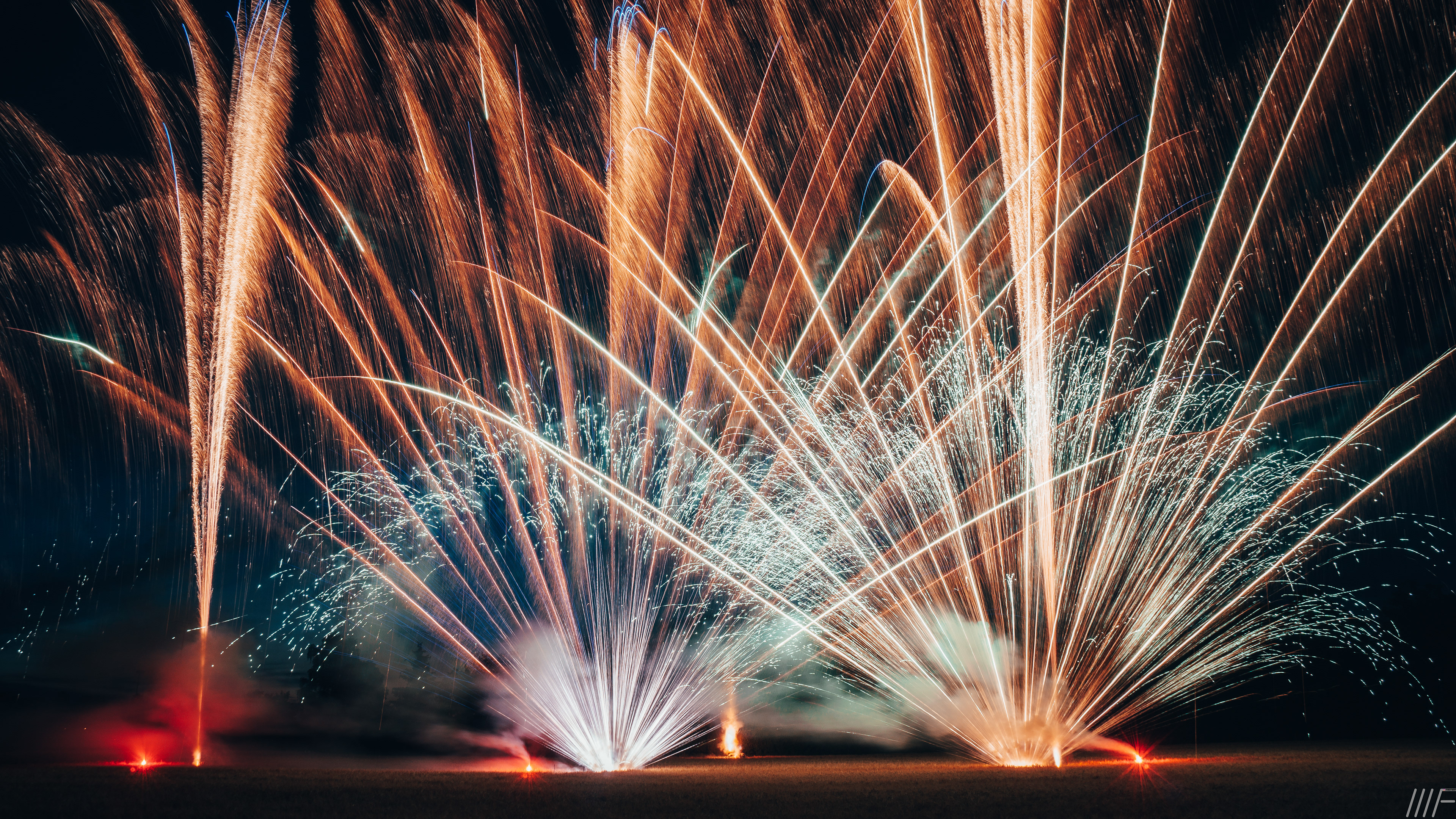 Feuerwerk Volksfest Poing