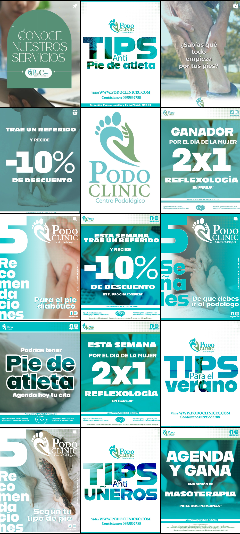 Front página de instagram