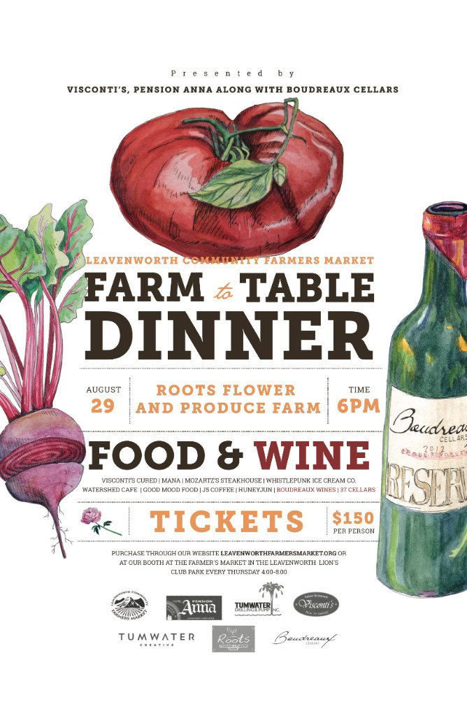 Graphic Design by Tumwater Creative in Leavenworth, WA
