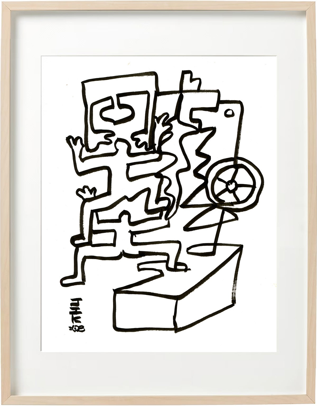 Untitled, ink on paper