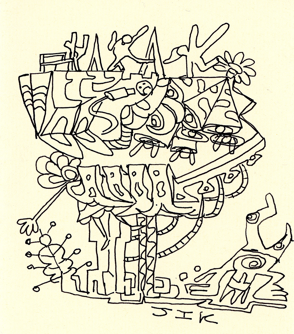 Untitled, Paper Ink