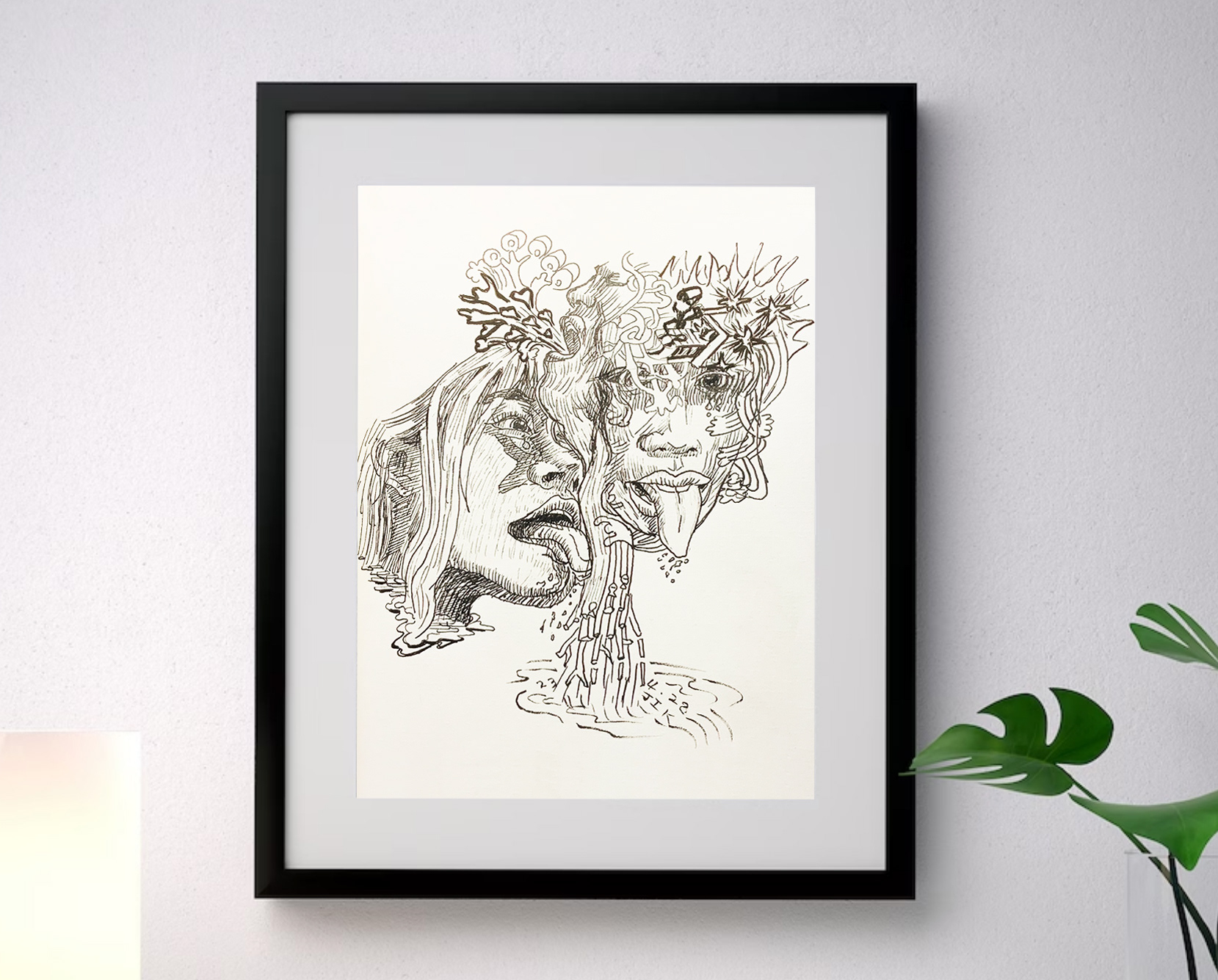 Untitled, Paper Ink