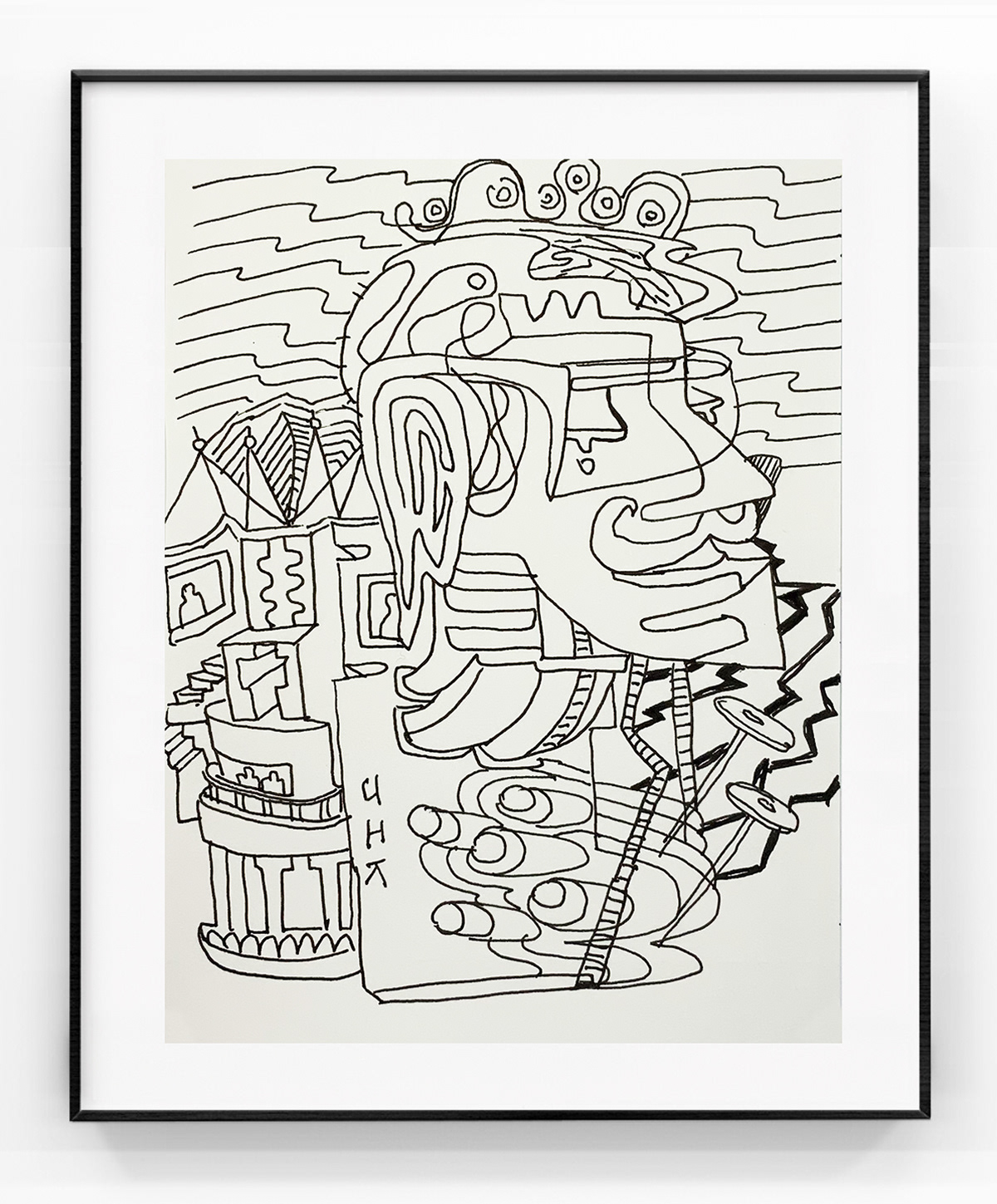 Conception: The Laws of the Game, Ink on Paper