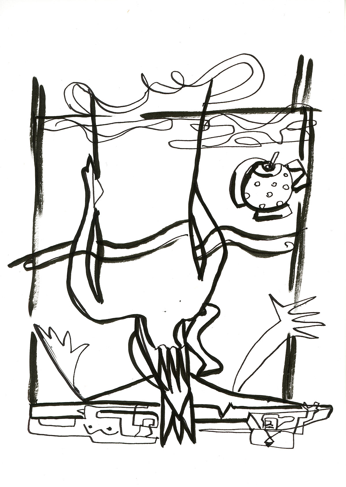 Untitled, ink on paper