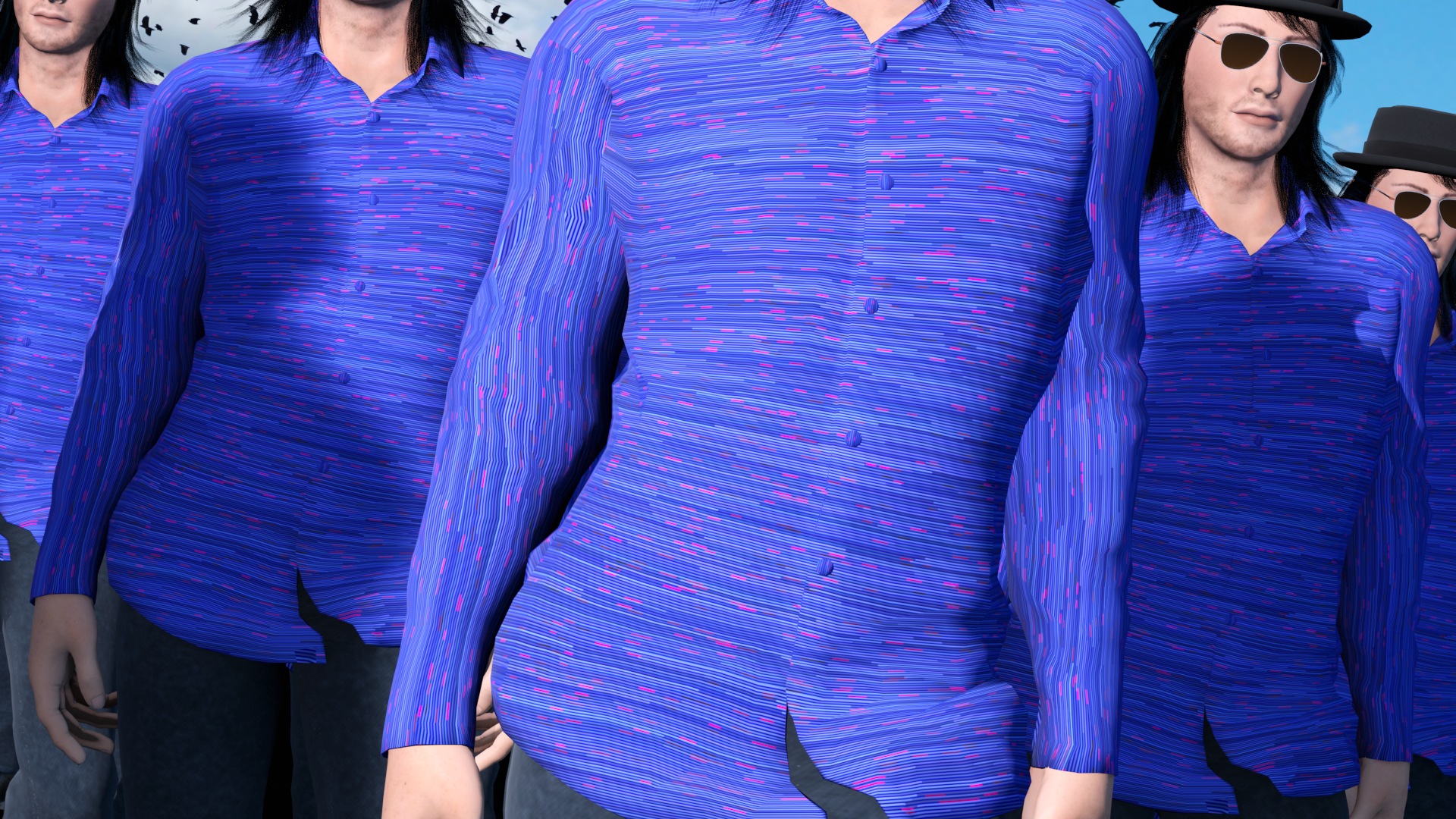 Modeling Textures For Fabric Designs #2