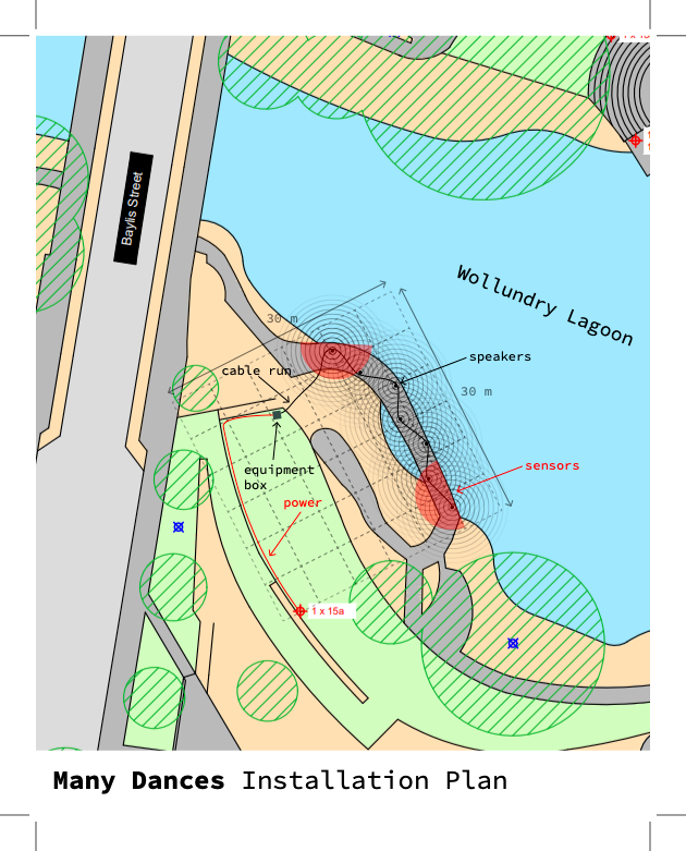 installation plan Wollundry Lagoon