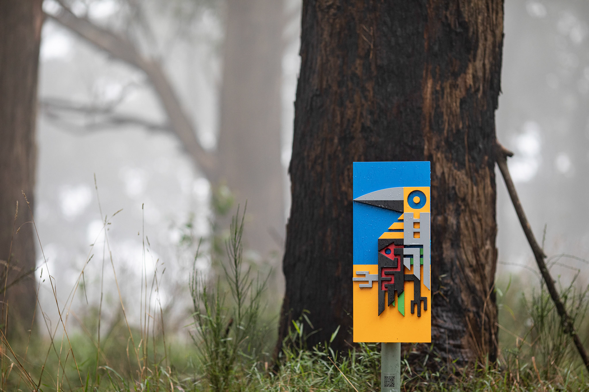 Pathmarker Birds - Sassafras Art Walk Yarra Ranges Council
