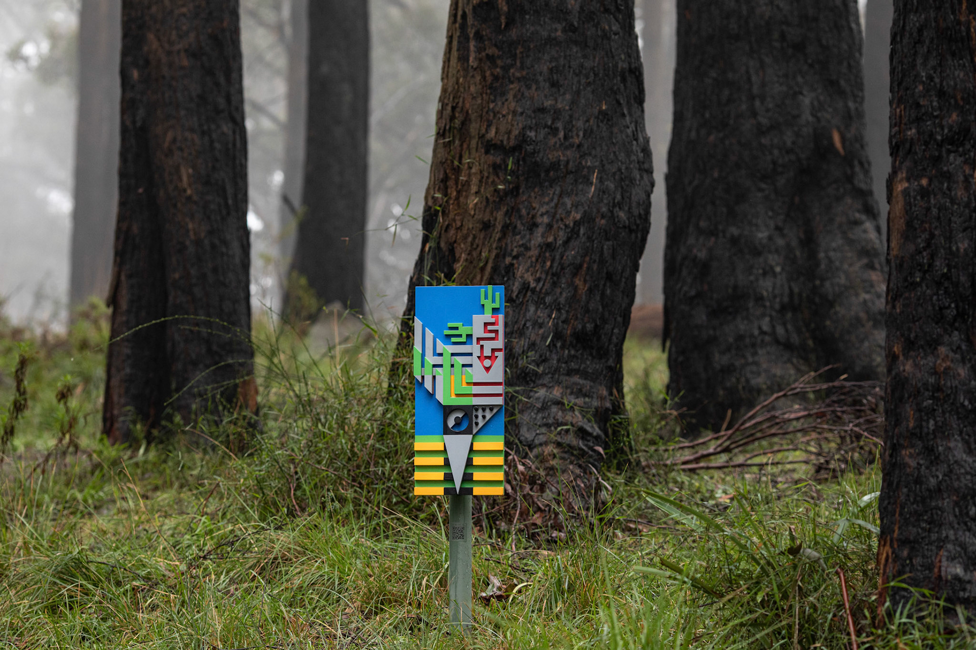 Pathmarker Birds - Sassafras Art Walk Yarra Ranges Council