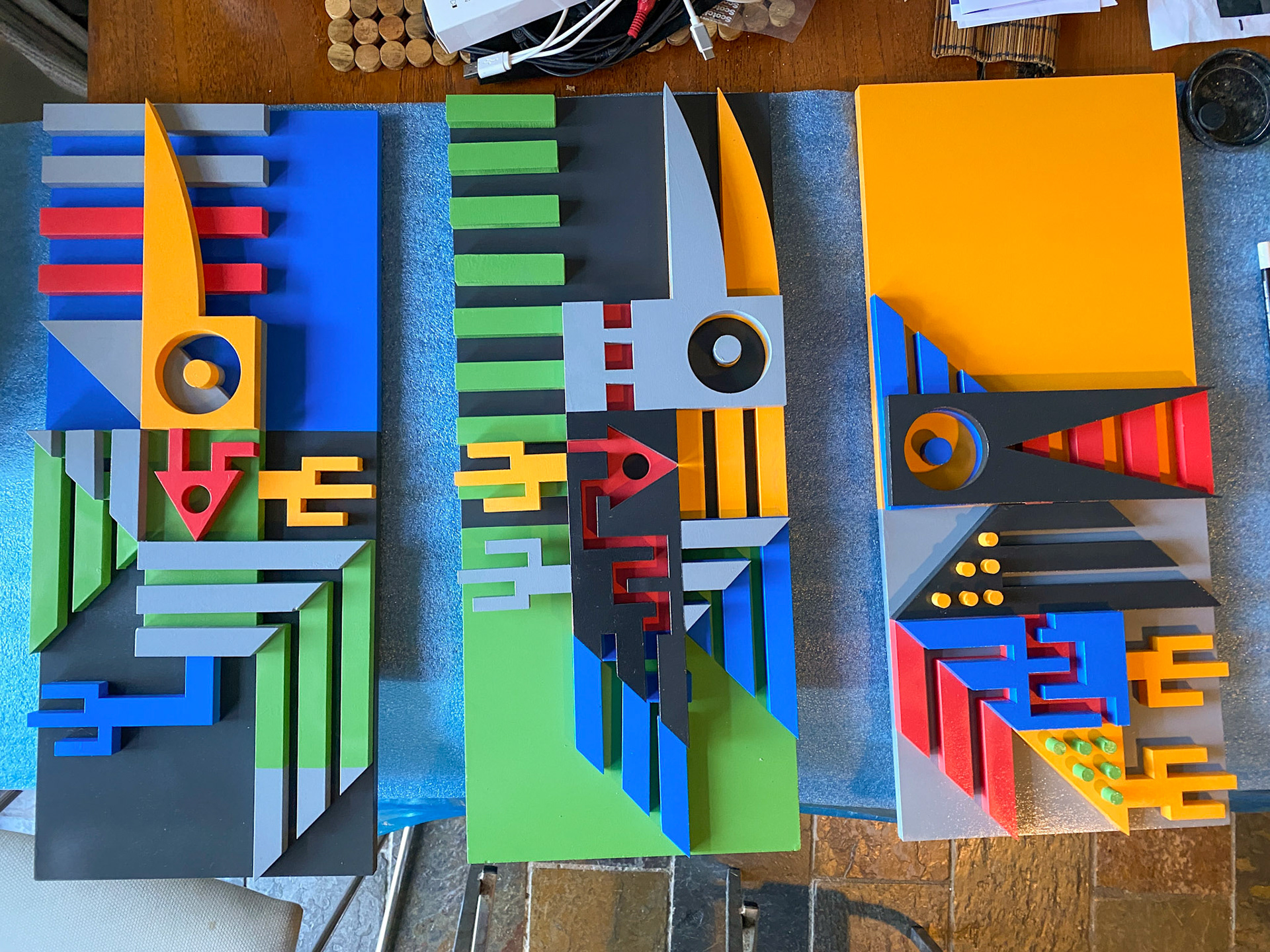 Block Birds production