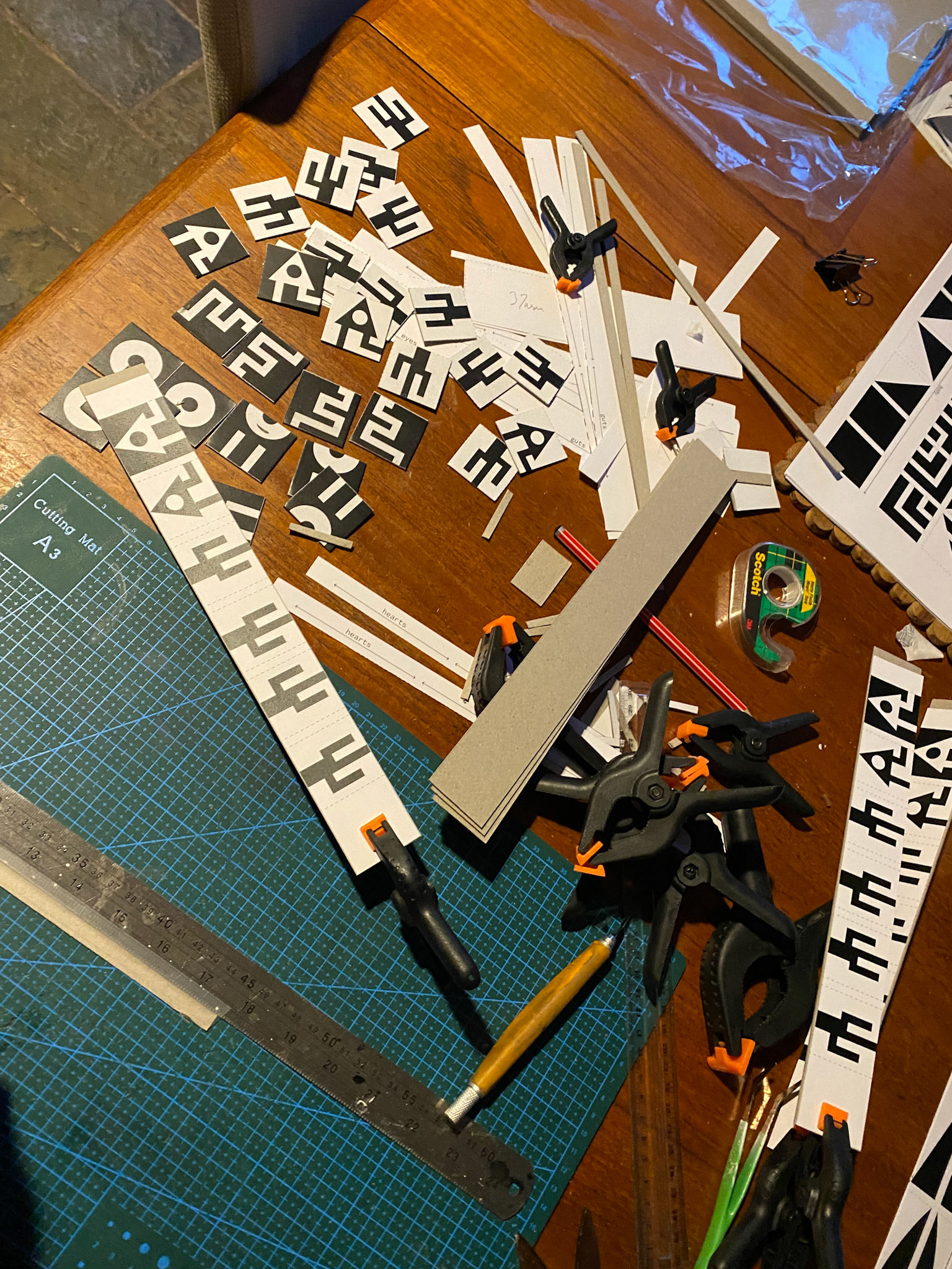 making the workshop materials