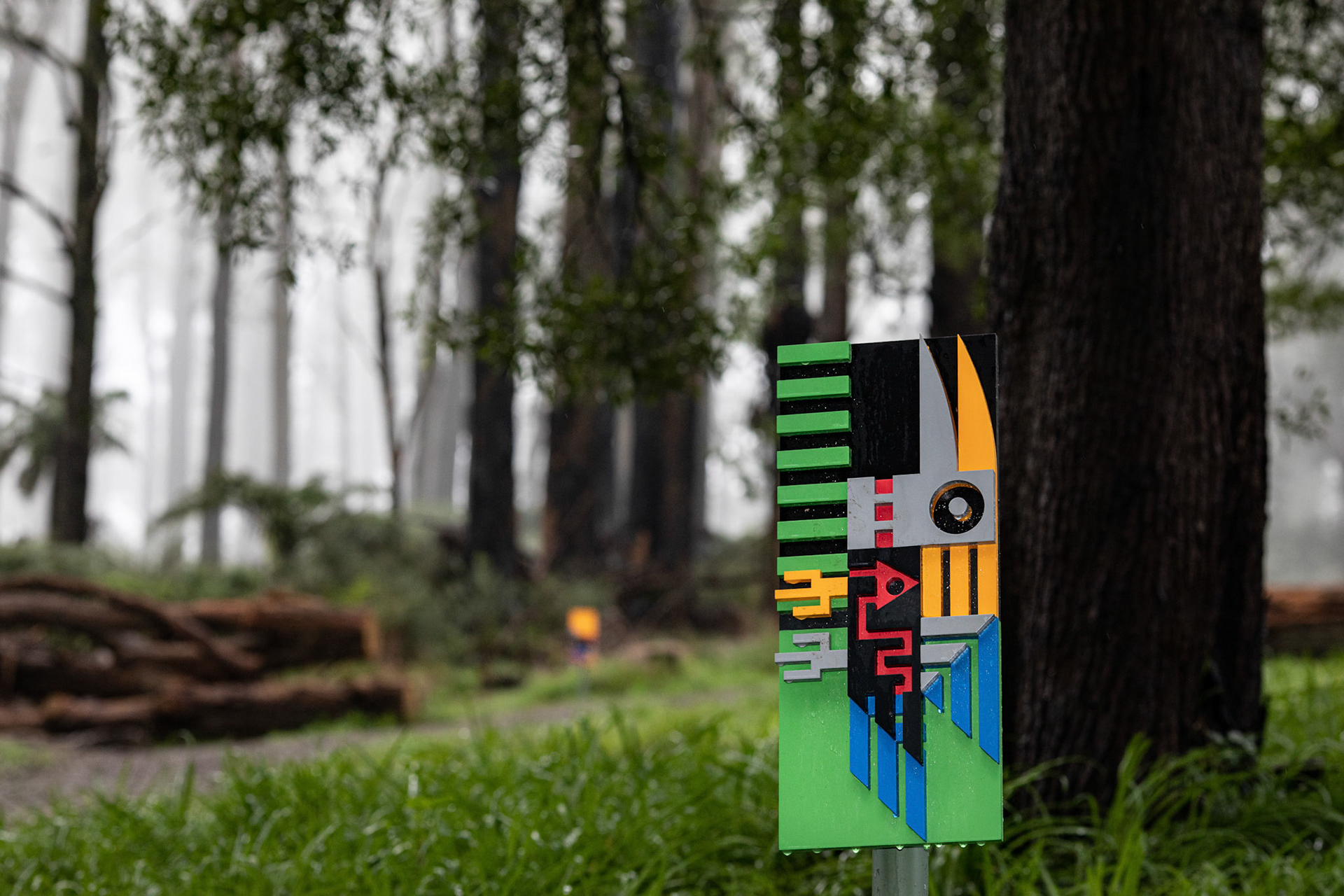 Pathmarker Birds - Sassafras Art Walk Yarra Ranges Council