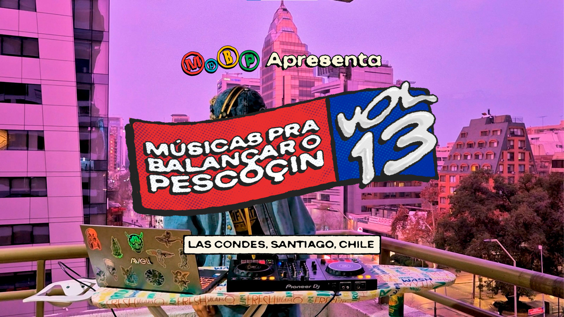 Title card Abertura “Músicas pra Balançar o Pescocin Vol. 13” — MPBP