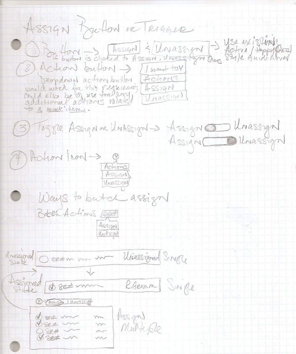 Assign Sketch