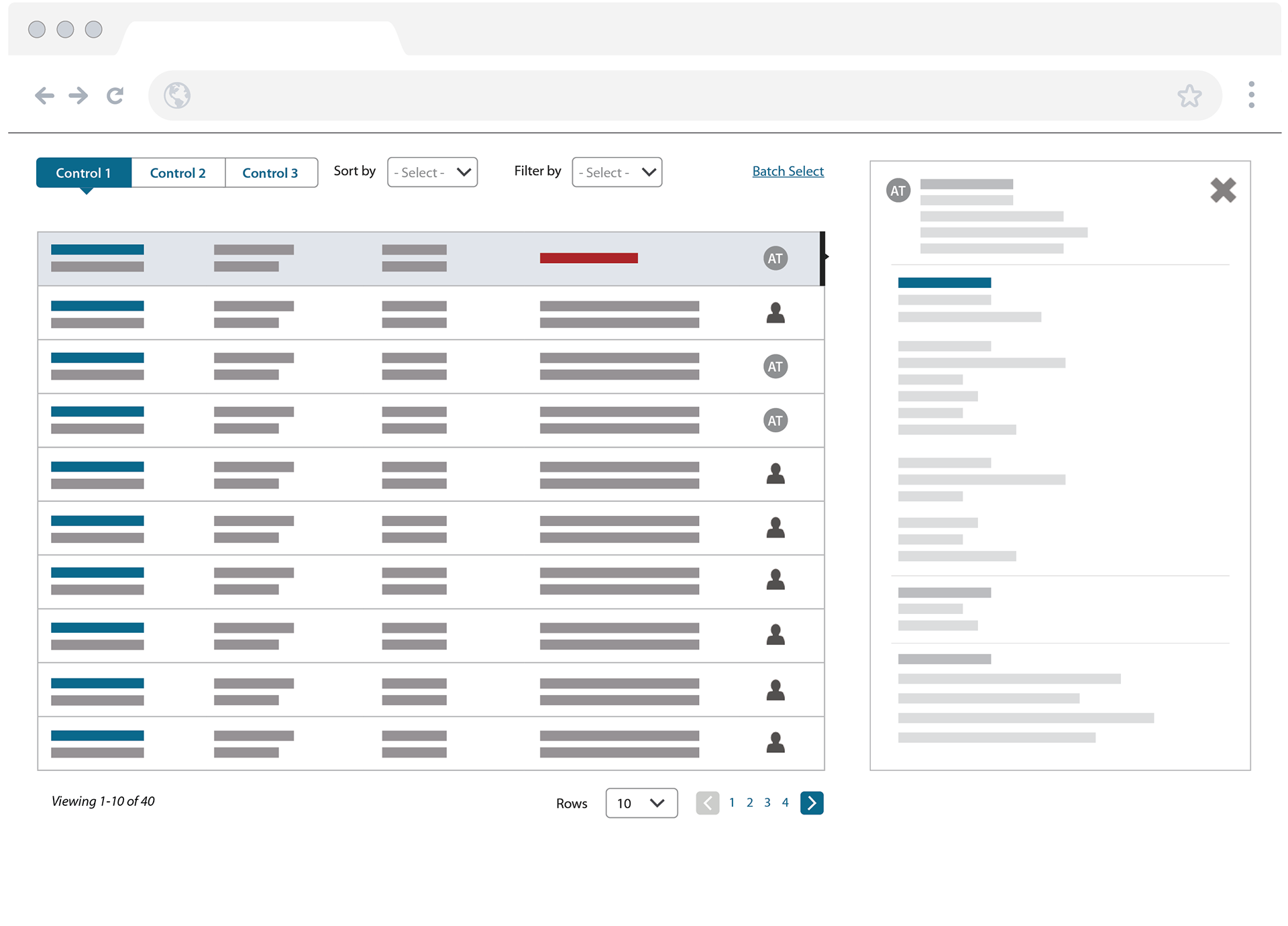 MVP 1 Wireframe