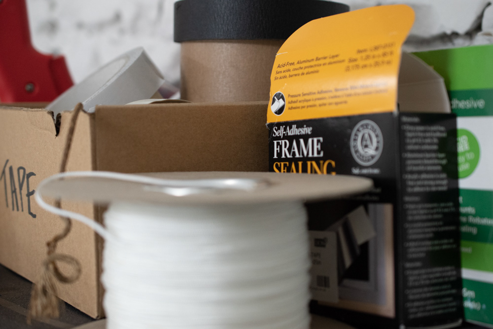 Backing Materials © Redrock Framing/AFWorthy