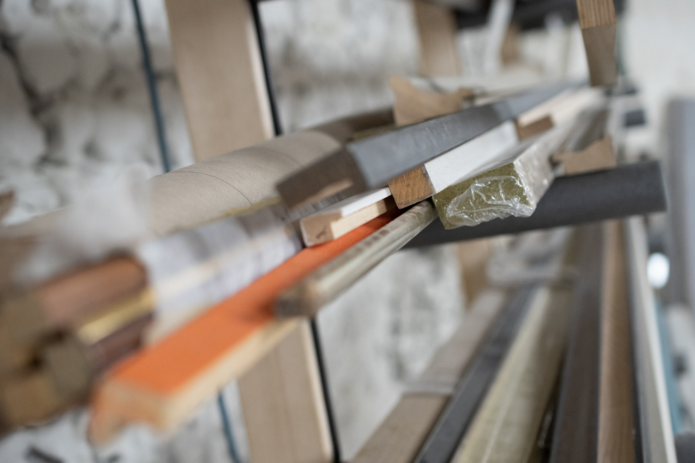 Sticks of moulding © Redrock Framing/AFWorthy