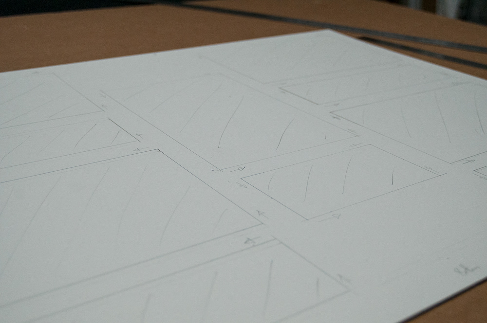 Marking up the board