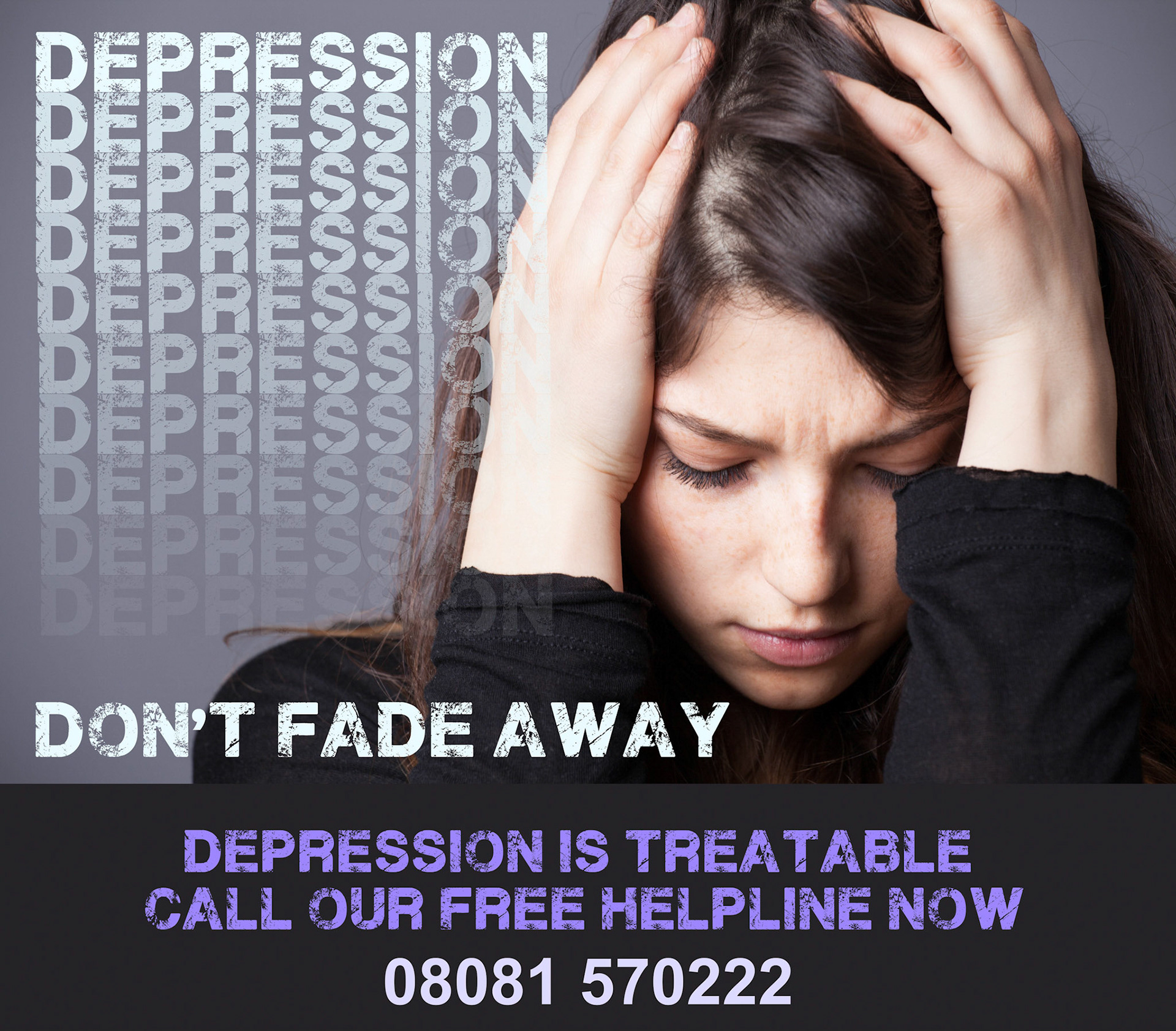 This young woman is going through some tough times