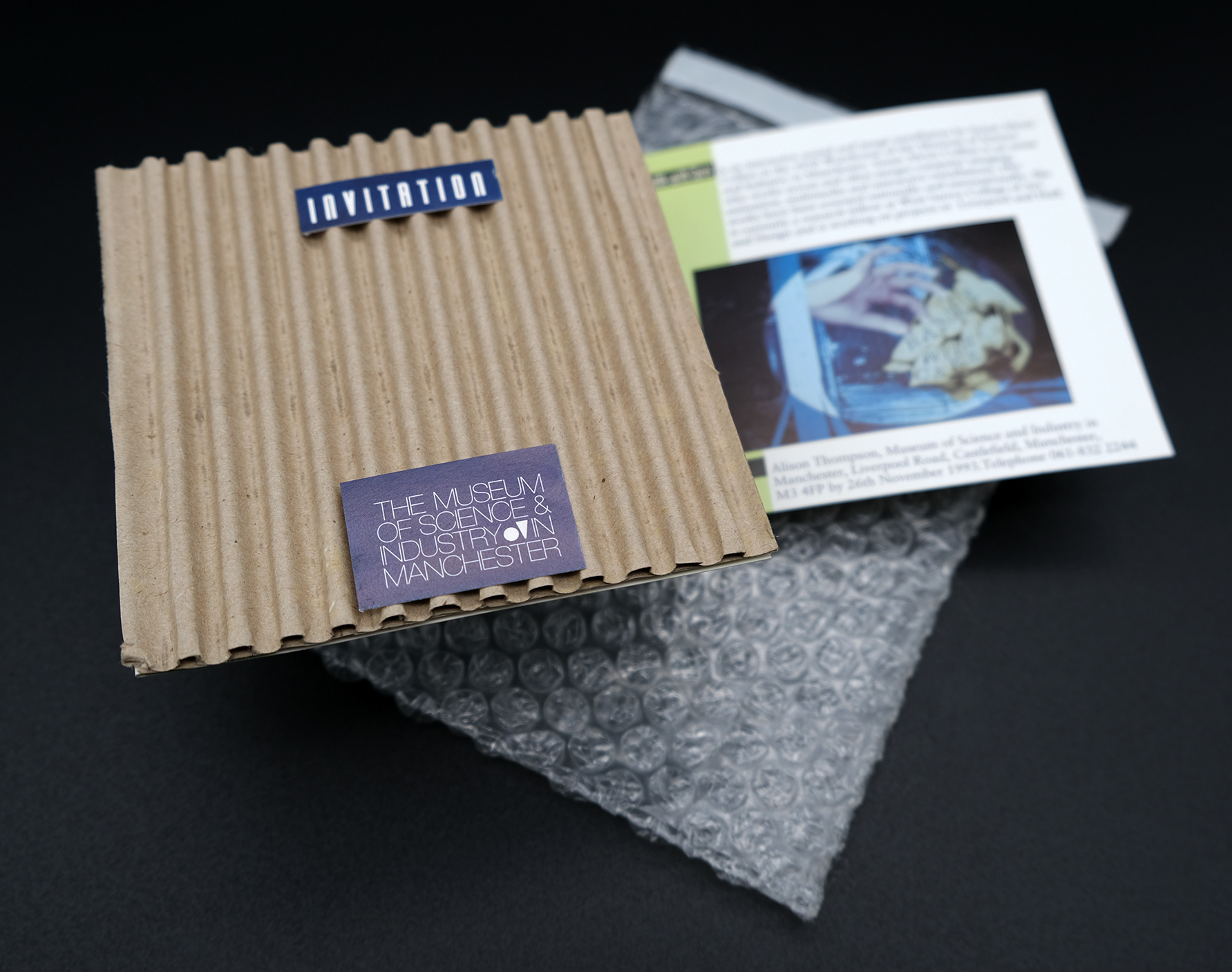 Cover and bubble envelope