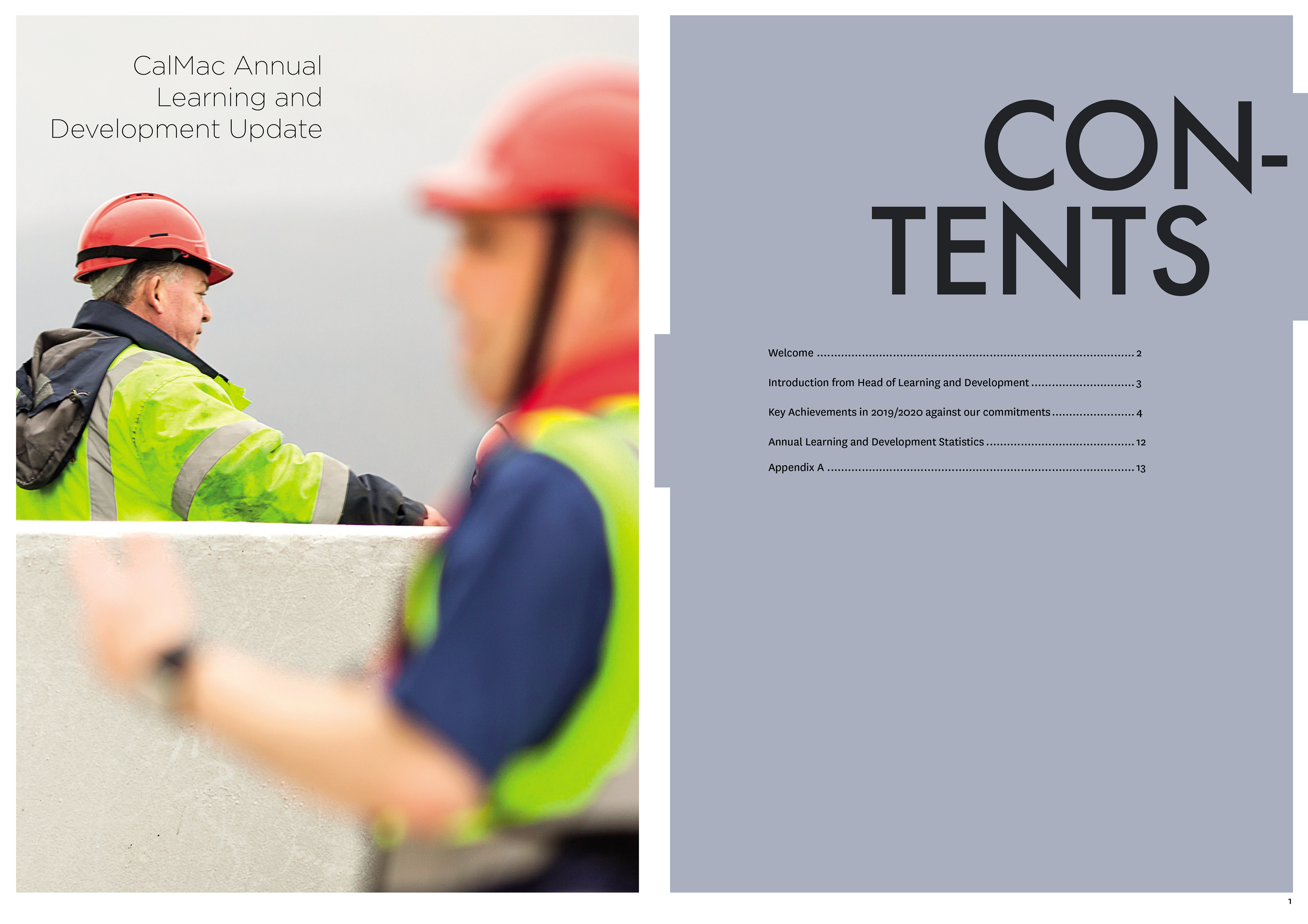 Inside cover and first page