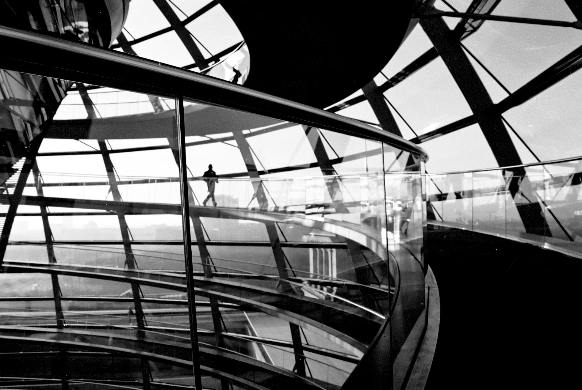 Berlin, Bundestag, Reichstag, Kuppel, Deutschland