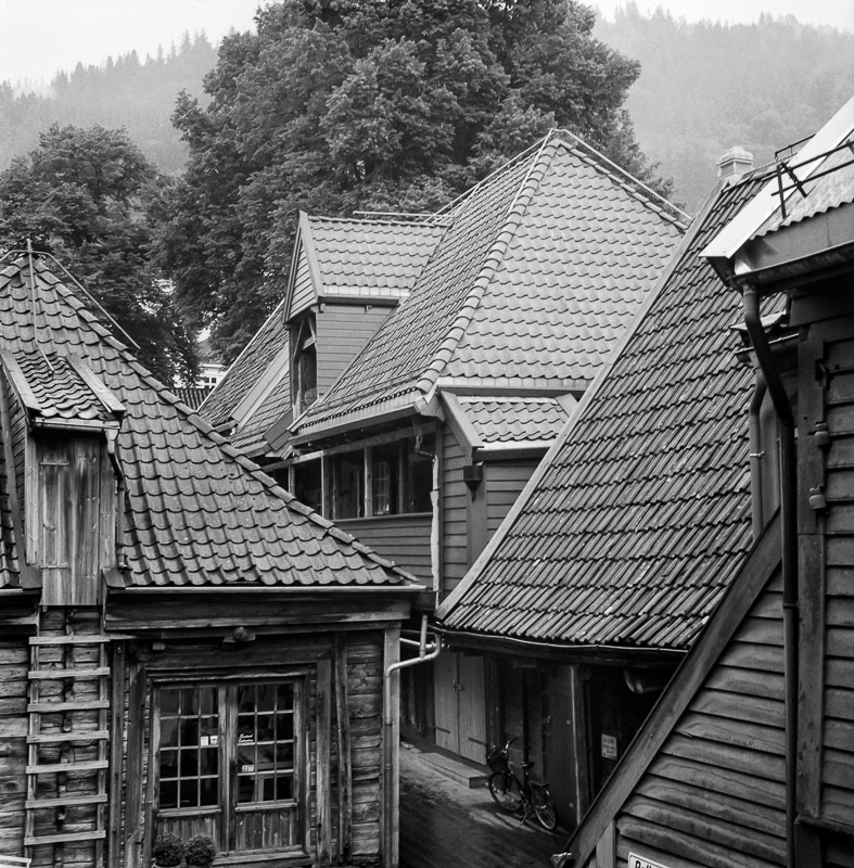 Brigguen, Bergen - Noruega (Gelatina de Plata tonificada al selenio)