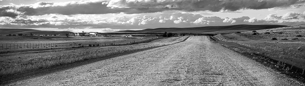 Ruta 1, Santa Cruz. Patagonia Argentina. (Toma Panorámica Digital)