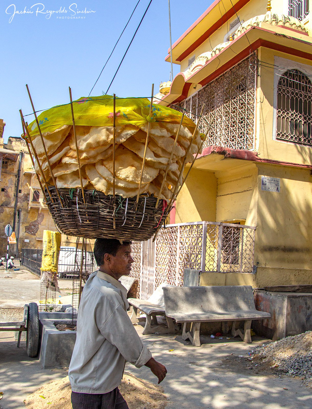 Poppadom Seller, Jaipur