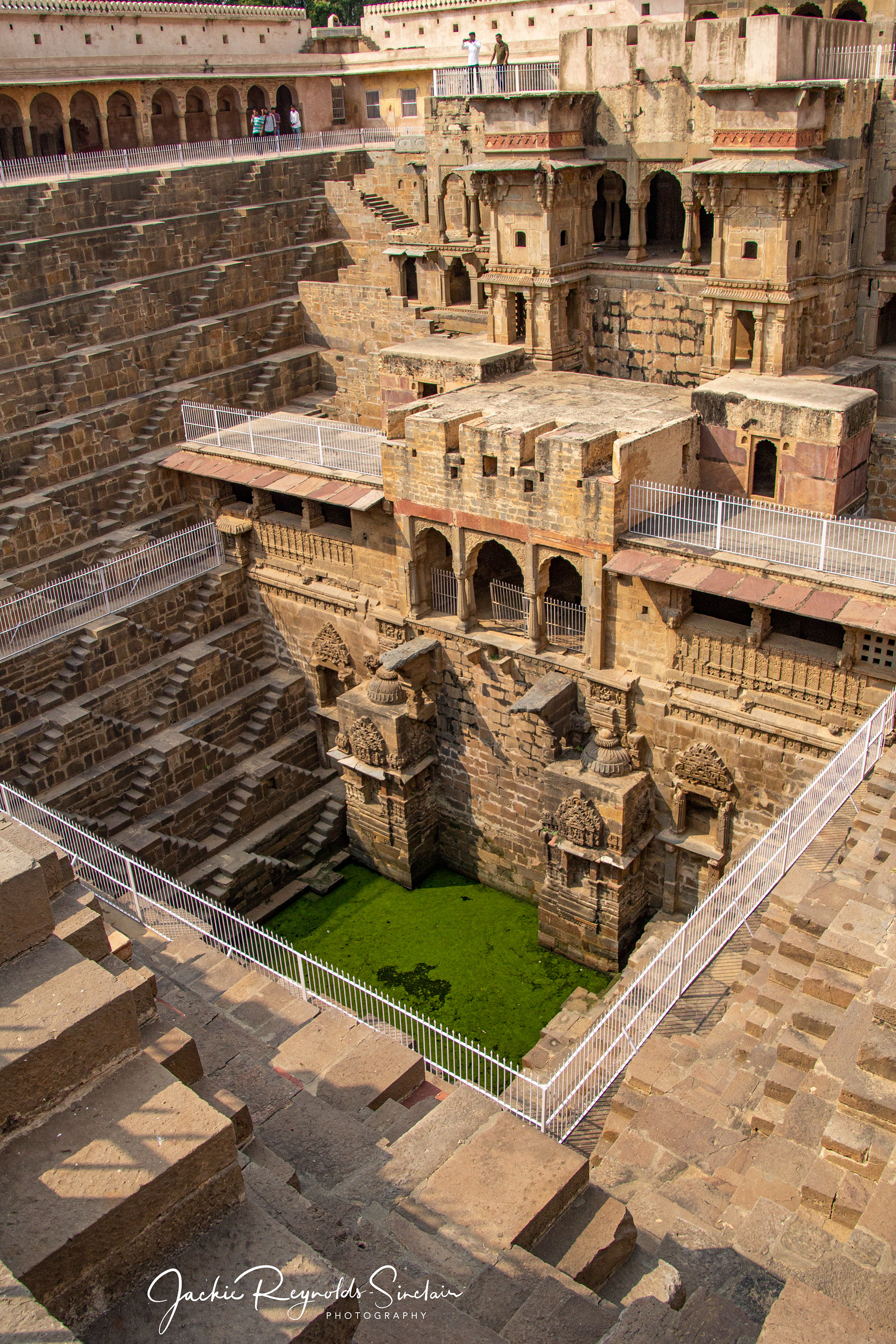 Chand Baori Stepwell in the village of Abhaneri 