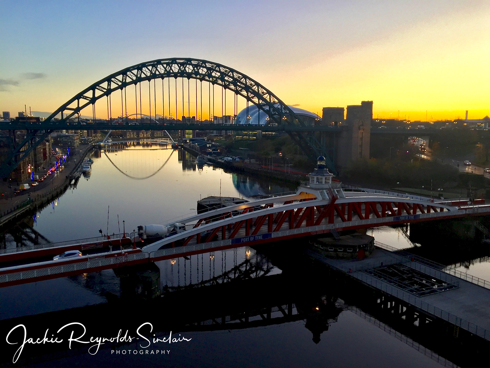 The Tyne & Swing Bridges