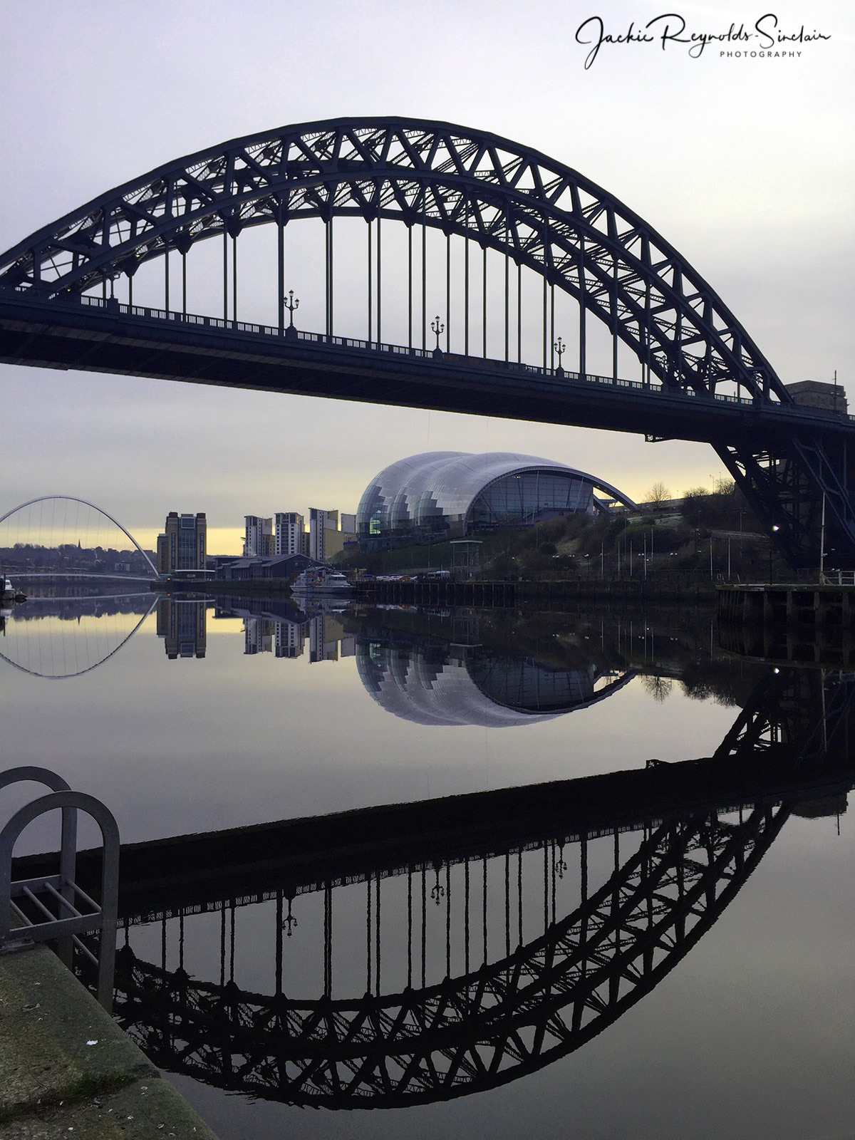 Reflections in the River Tyne