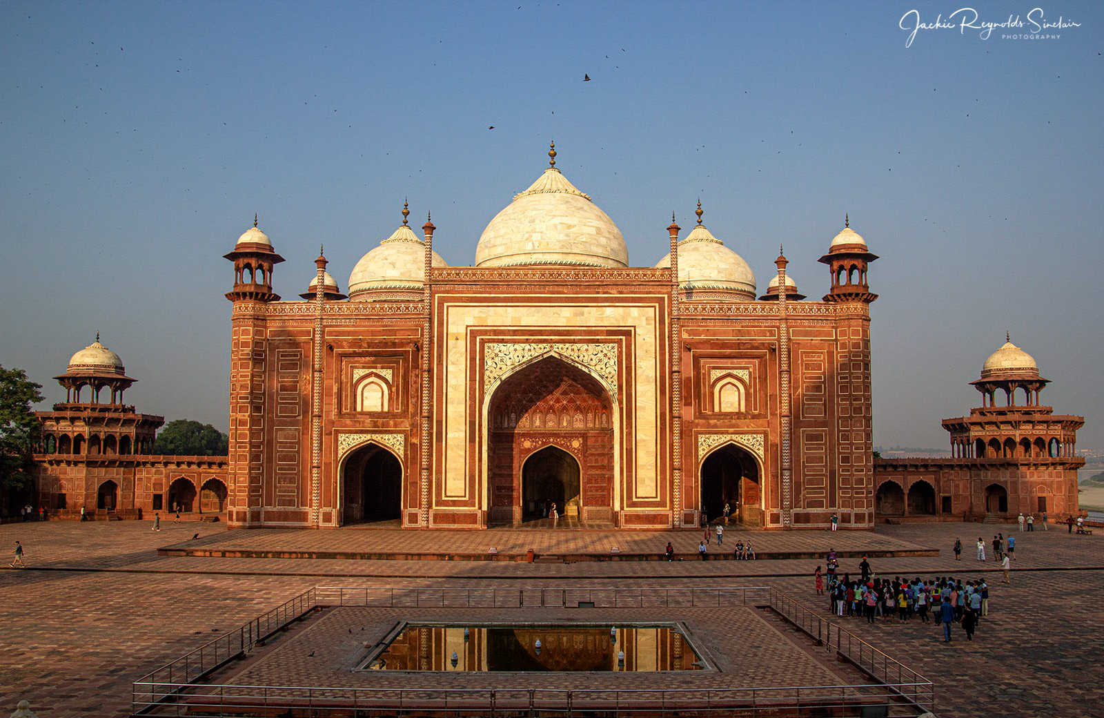 Mosque in the Taj Mahal Complex, Agra