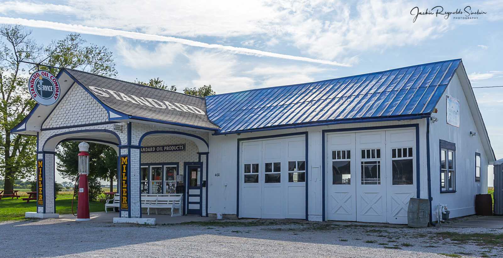 1932 Standard Station, Odell, Illinois