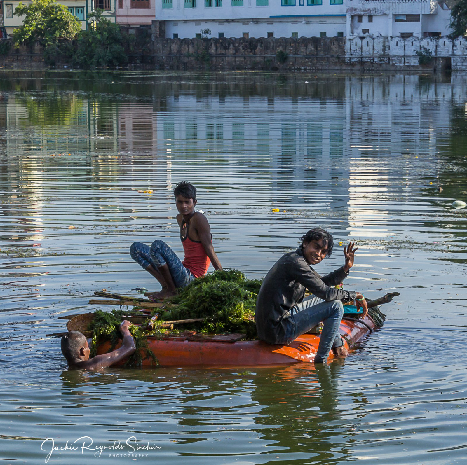 Lake maintenance in Udaipur