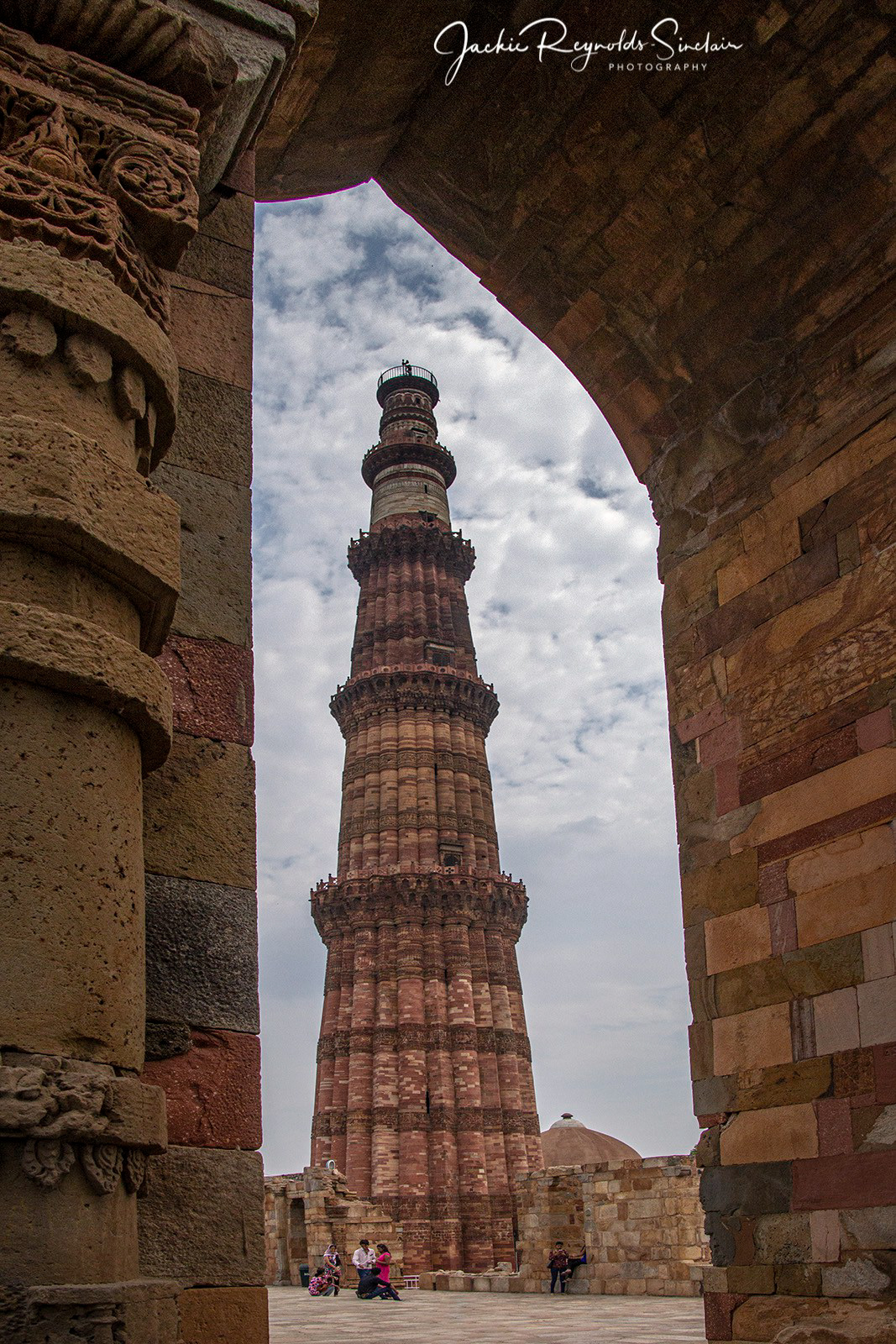 Qutb Minar, a minaret that forms part of the Qutb complex, Delhi
