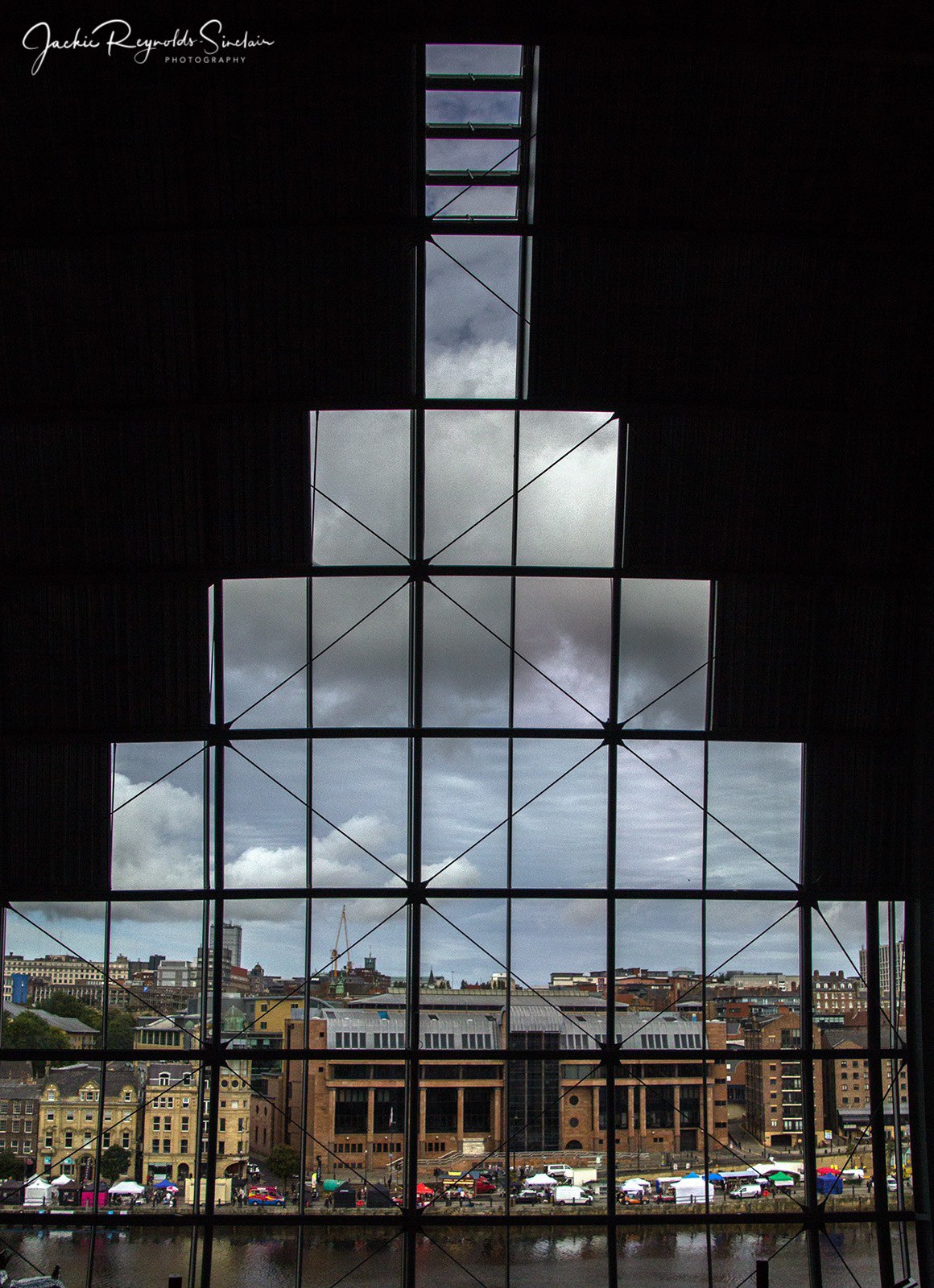 View of Newcastle Quayside from the Sage, Gateshead
