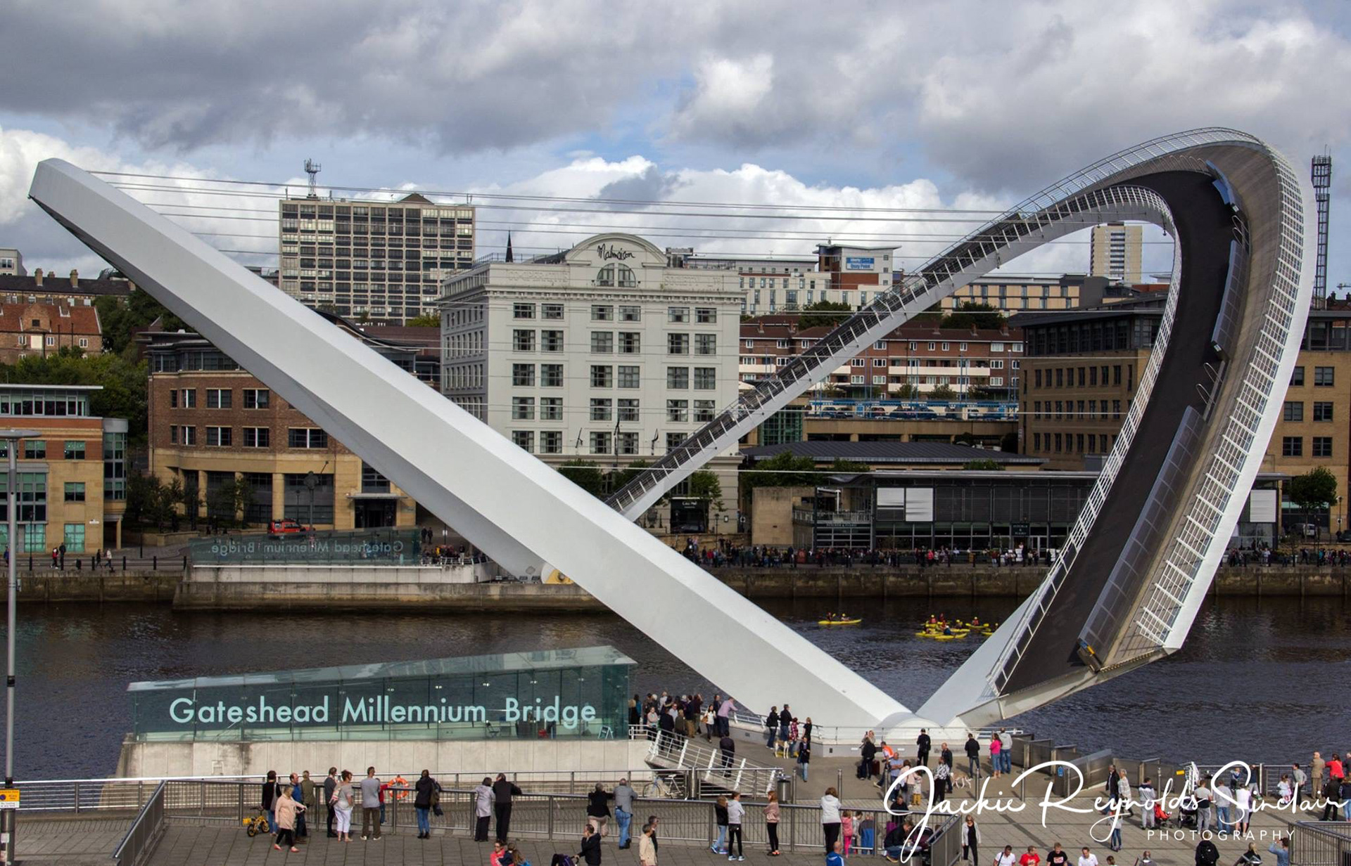 The Gateshead Millennium Bridge