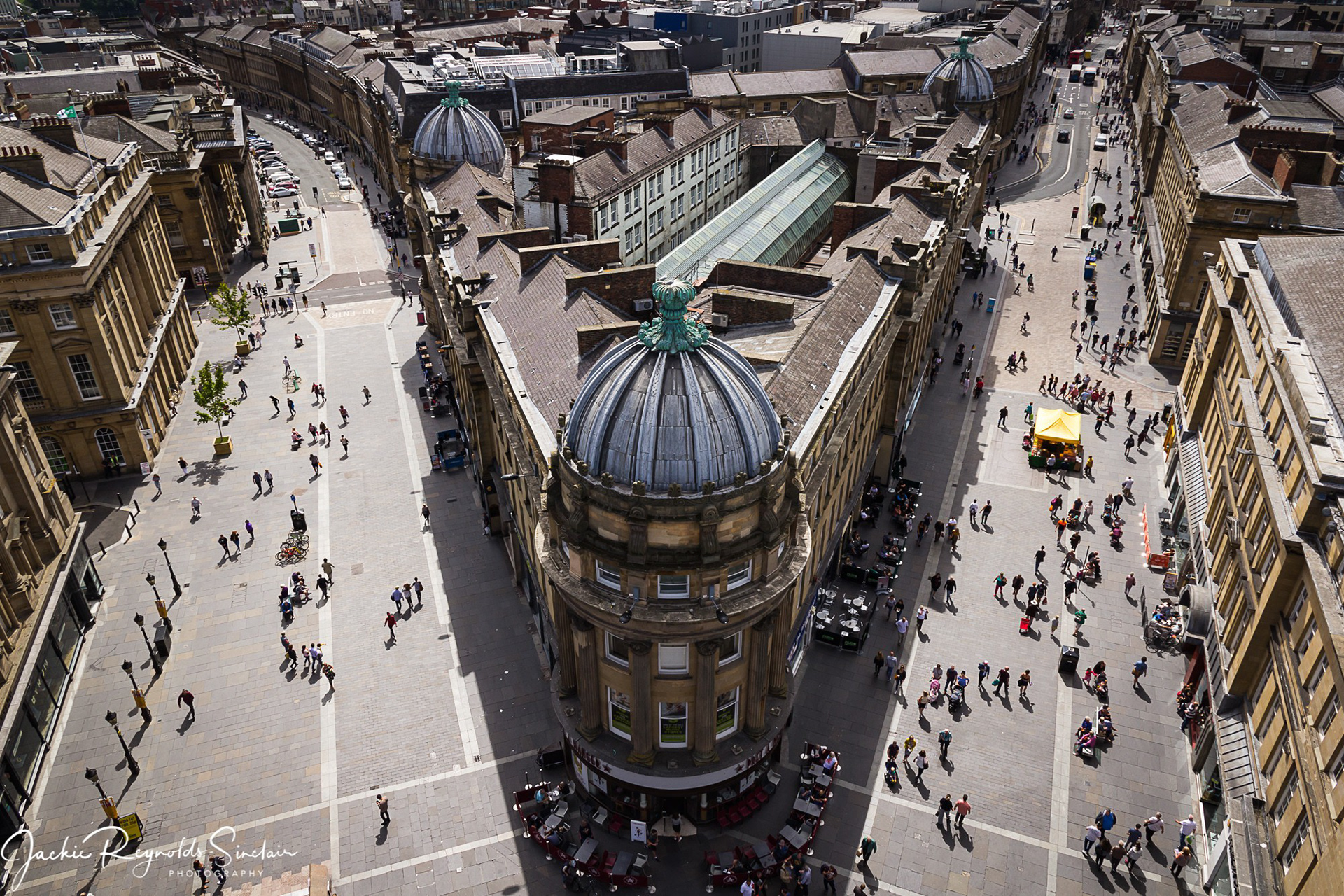 View from Grey's Monument, Newcastle upon Tyne