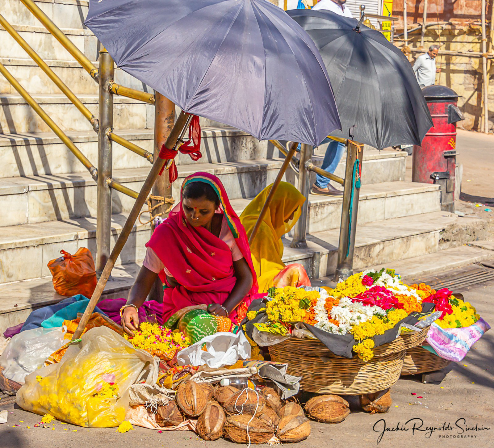 Flower sellers, Udaipur