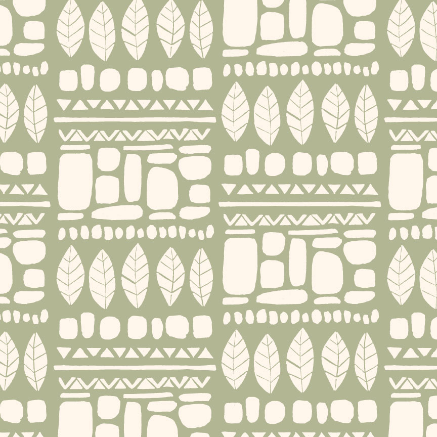 Autumn Block Print