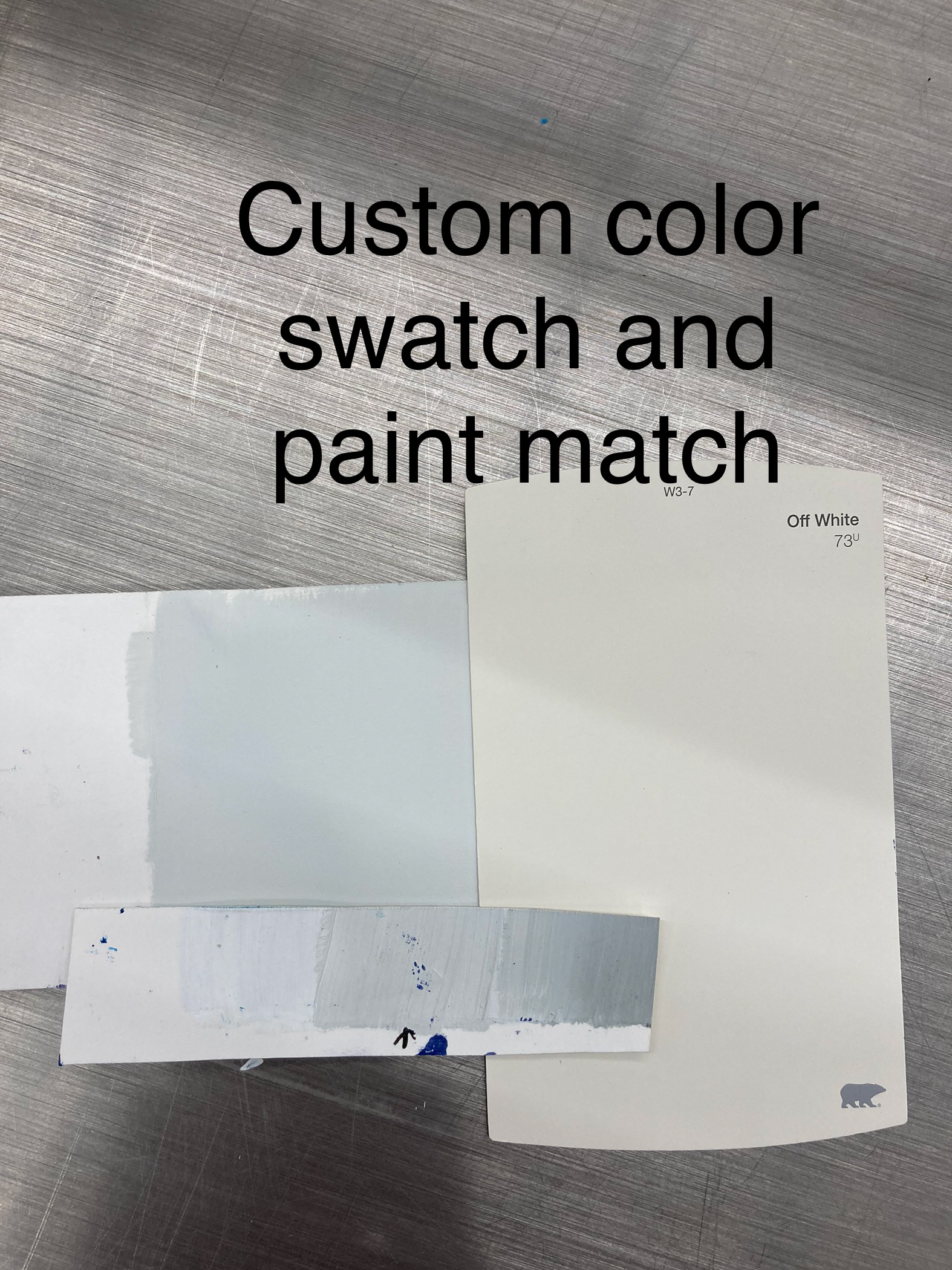 custom color match test