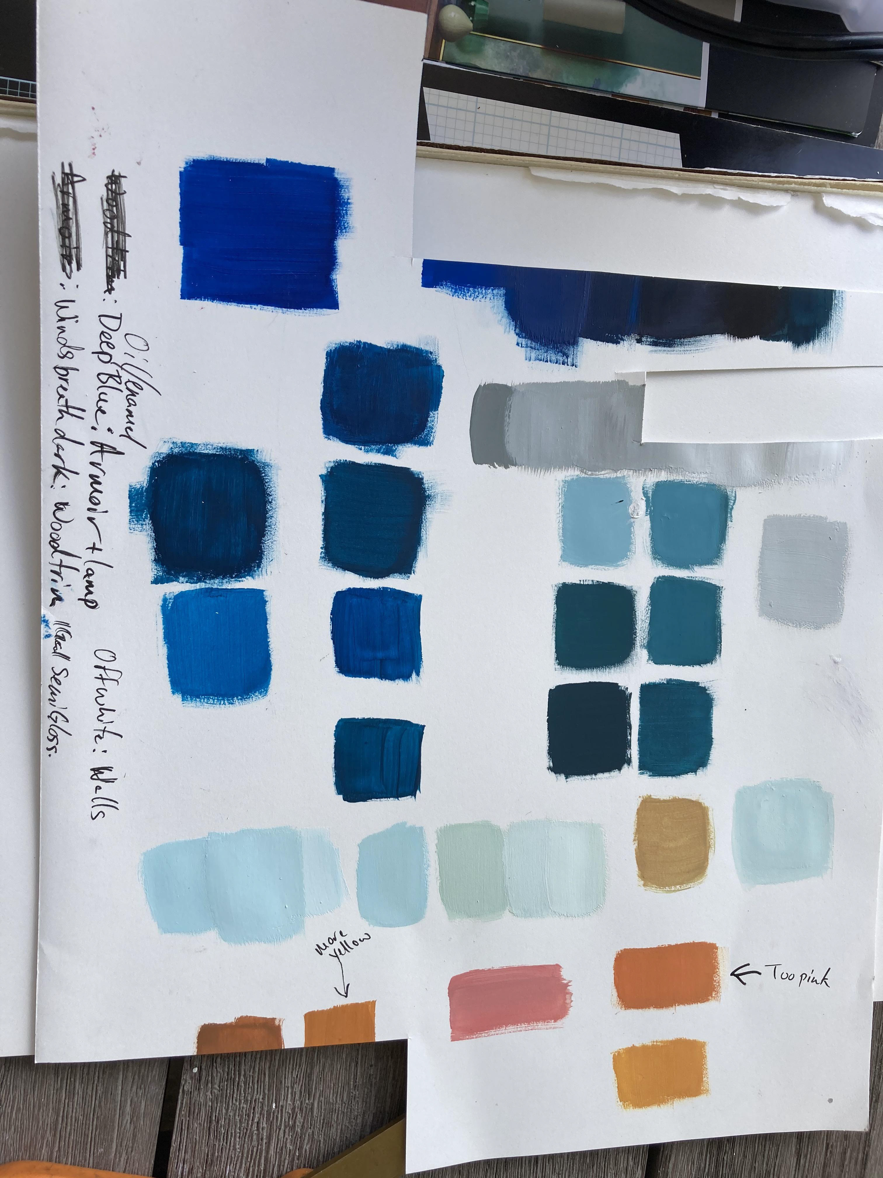 custom color swatch develpment