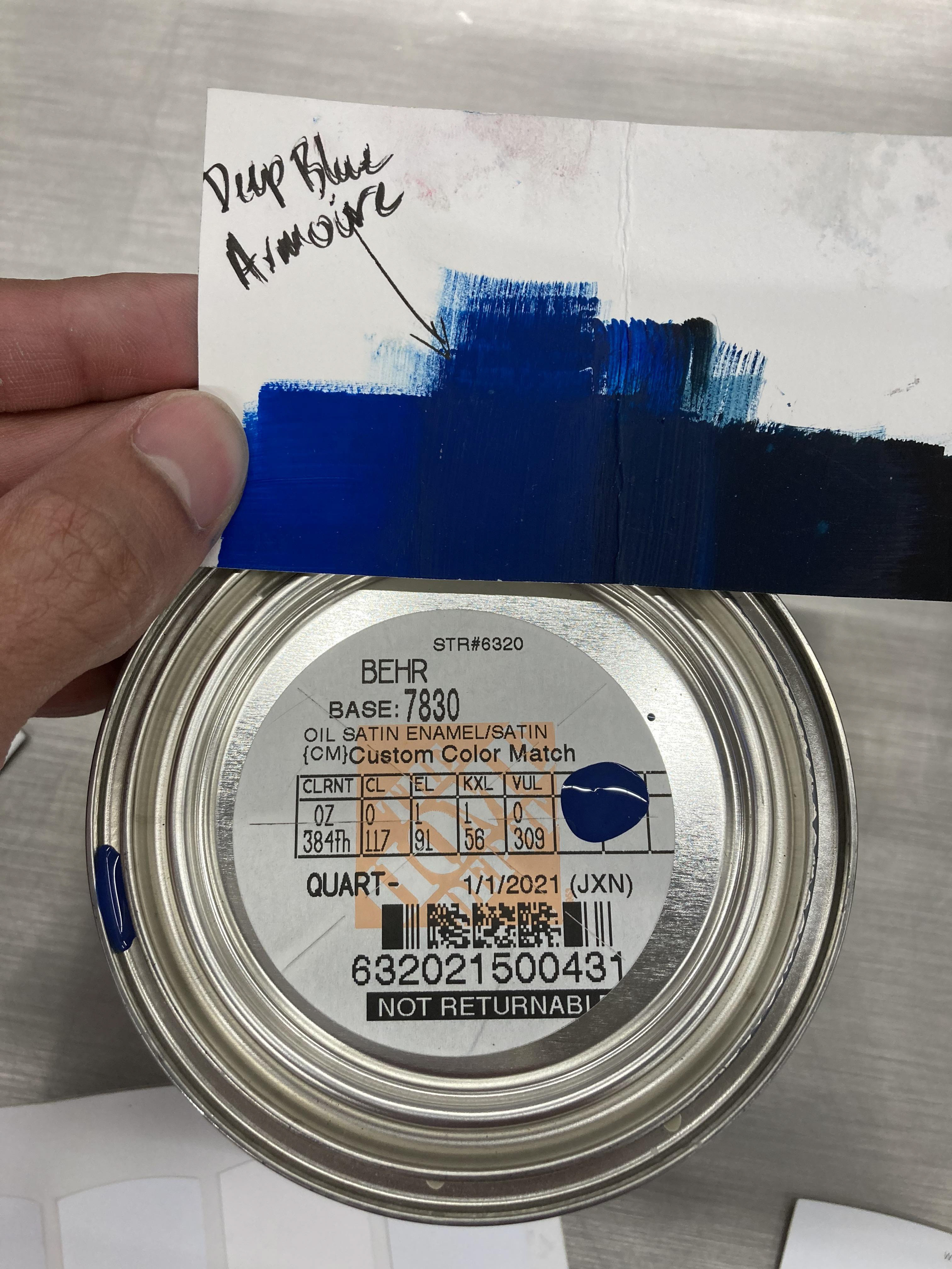 custom color for furniture