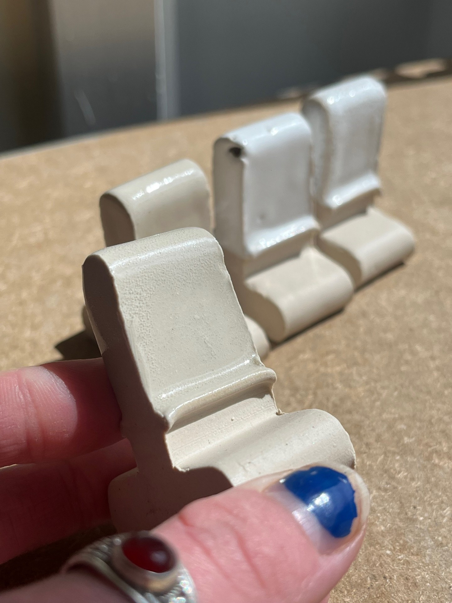 Shiny White Opaque Cone 5 Glaze (own mixed)