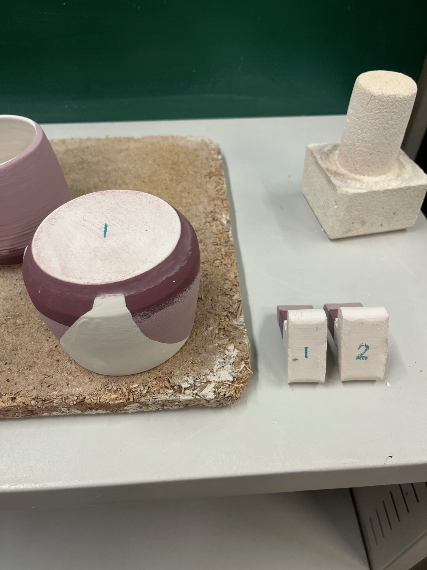 How I labelled the pieces