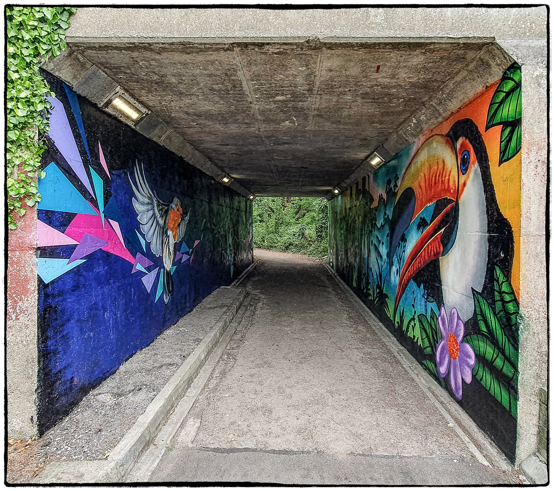 Tondu Pandy Park underpass - THEW