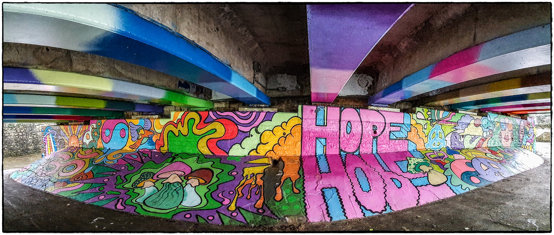 Merthyrmawr Road underpass - THEW
