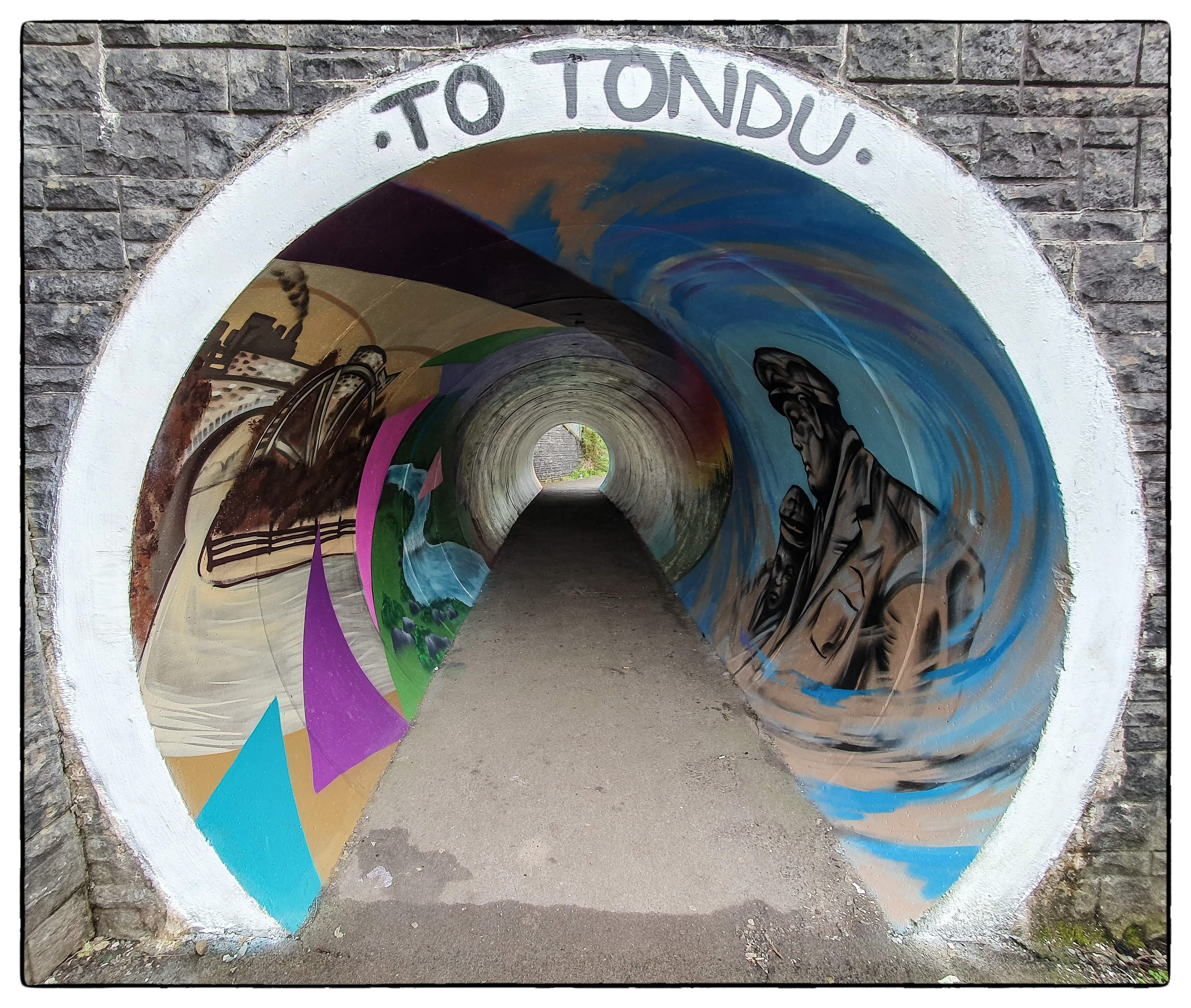 Tondu tunnel Bryn Road - THEW